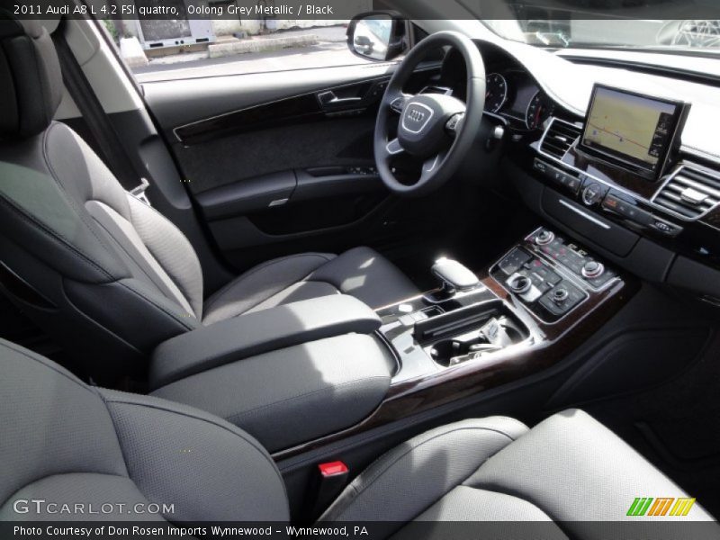 2011 A8 L 4.2 FSI quattro Black Interior