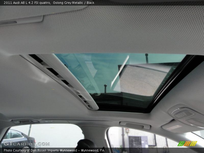 Oolong Grey Metallic / Black 2011 Audi A8 L 4.2 FSI quattro