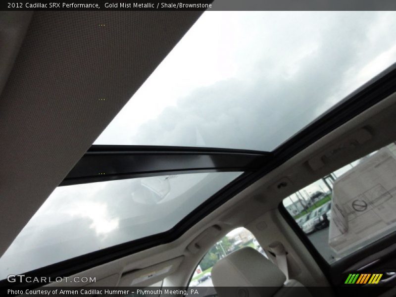 Sunroof of 2012 SRX Performance