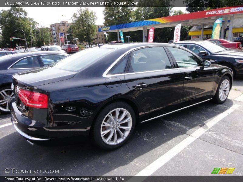  2011 A8 L 4.2 FSI quattro Phantom Black Pearl Effect