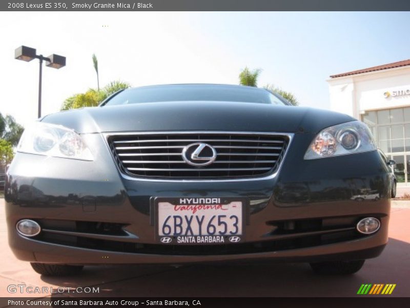 Smoky Granite Mica / Black 2008 Lexus ES 350