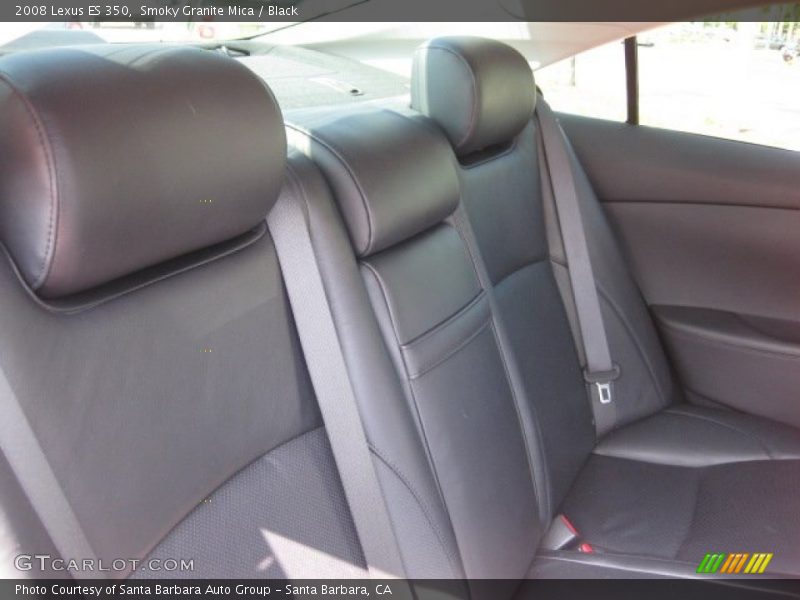 Smoky Granite Mica / Black 2008 Lexus ES 350