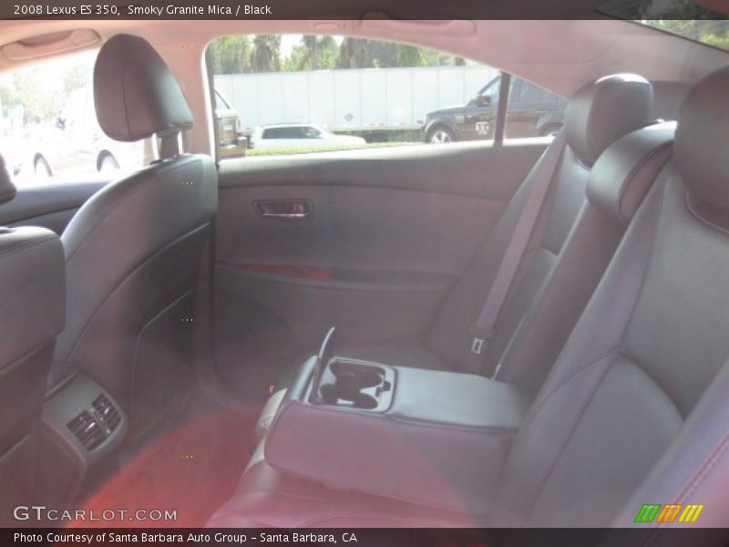 Smoky Granite Mica / Black 2008 Lexus ES 350