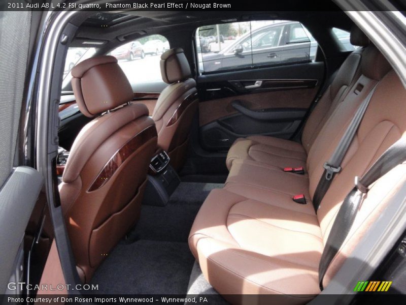  2011 A8 L 4.2 FSI quattro Nougat Brown Interior