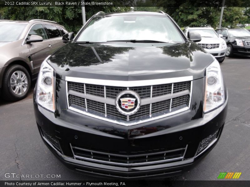 Black Raven / Shale/Brownstone 2012 Cadillac SRX Luxury
