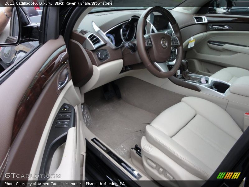  2012 SRX Luxury Shale/Brownstone Interior