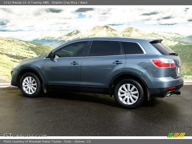 Dolphin Gray Mica / Black 2010 Mazda CX-9 Touring AWD