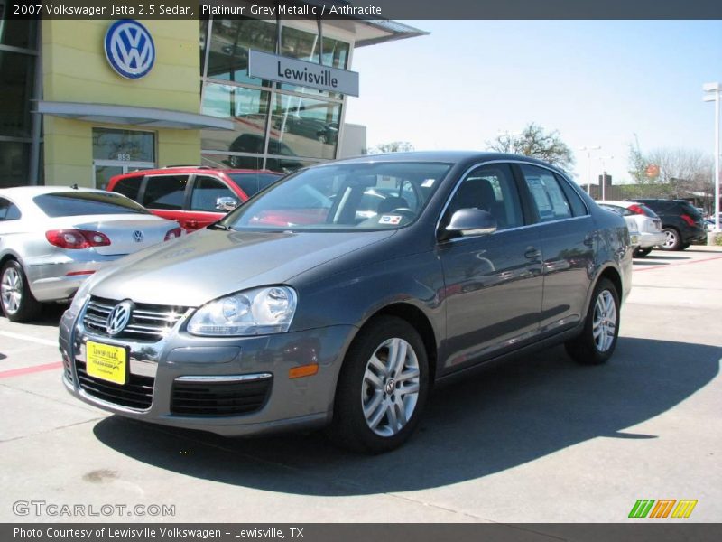 Platinum Grey Metallic / Anthracite 2007 Volkswagen Jetta 2.5 Sedan