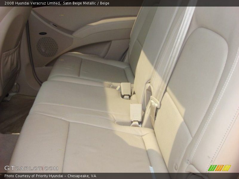 Satin Beige Metallic / Beige 2008 Hyundai Veracruz Limited
