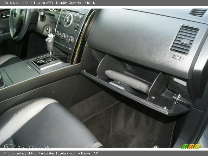 Dolphin Gray Mica / Black 2010 Mazda CX-9 Touring AWD