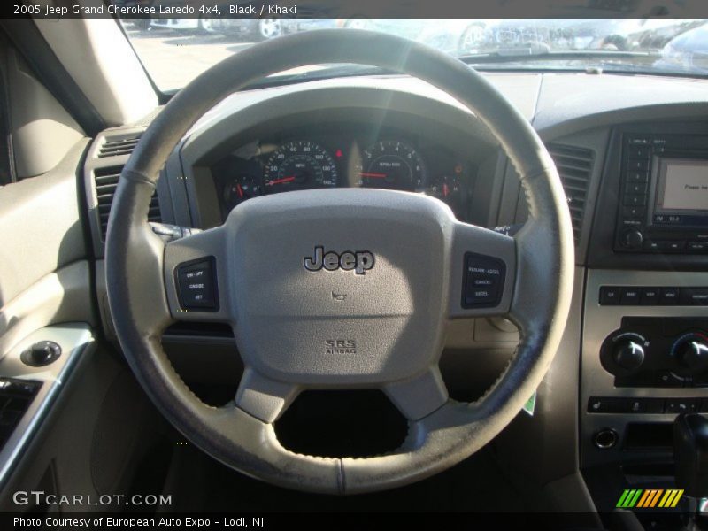 Black / Khaki 2005 Jeep Grand Cherokee Laredo 4x4