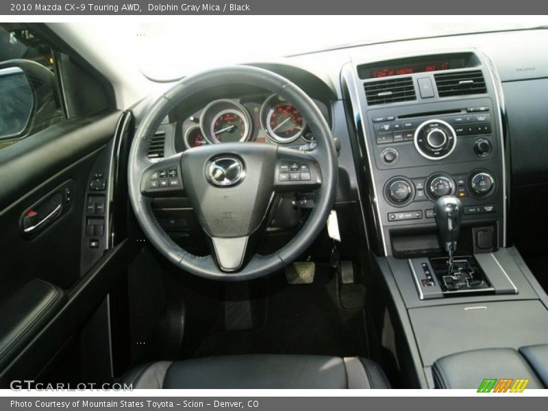 Dolphin Gray Mica / Black 2010 Mazda CX-9 Touring AWD