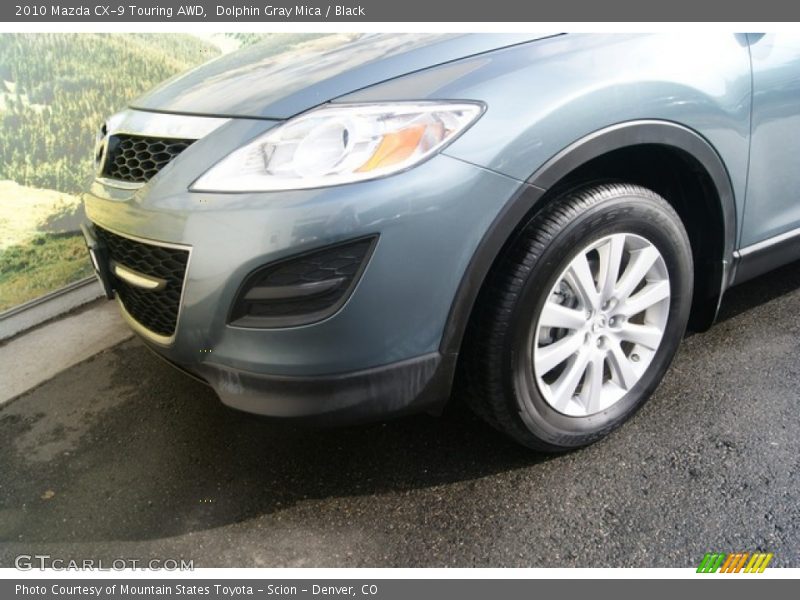 Dolphin Gray Mica / Black 2010 Mazda CX-9 Touring AWD