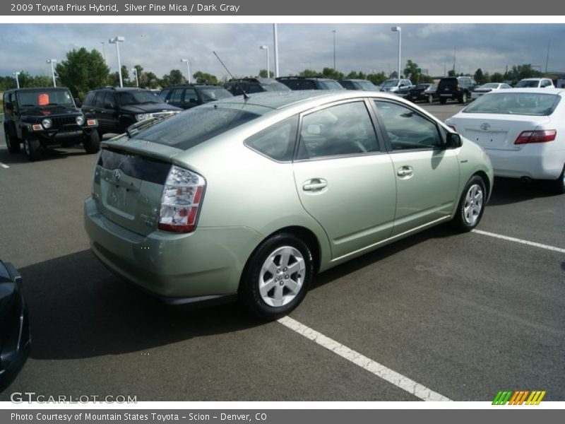 Silver Pine Mica / Dark Gray 2009 Toyota Prius Hybrid