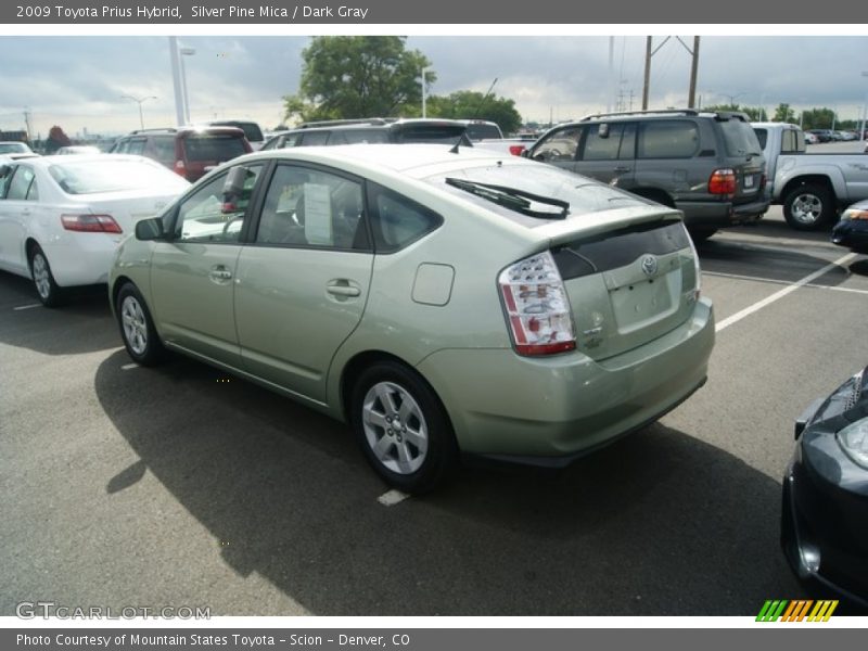 Silver Pine Mica / Dark Gray 2009 Toyota Prius Hybrid