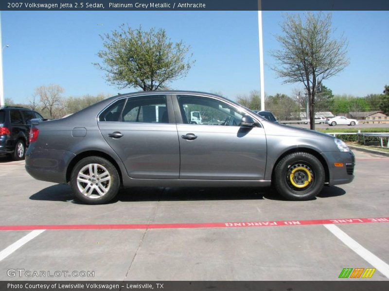 Platinum Grey Metallic / Anthracite 2007 Volkswagen Jetta 2.5 Sedan