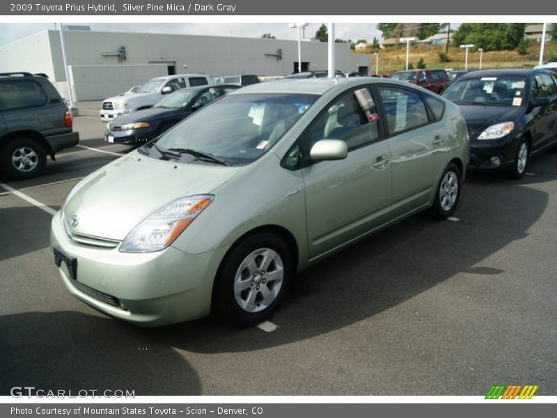 Silver Pine Mica / Dark Gray 2009 Toyota Prius Hybrid