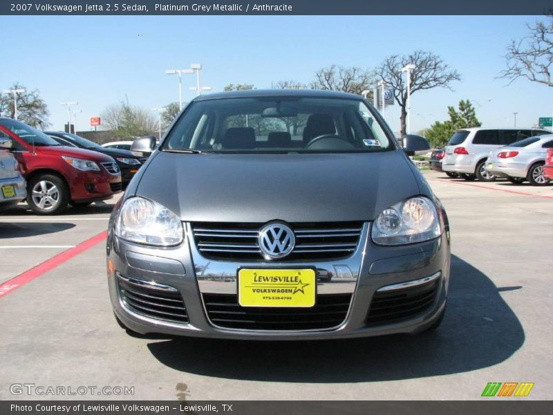 Platinum Grey Metallic / Anthracite 2007 Volkswagen Jetta 2.5 Sedan