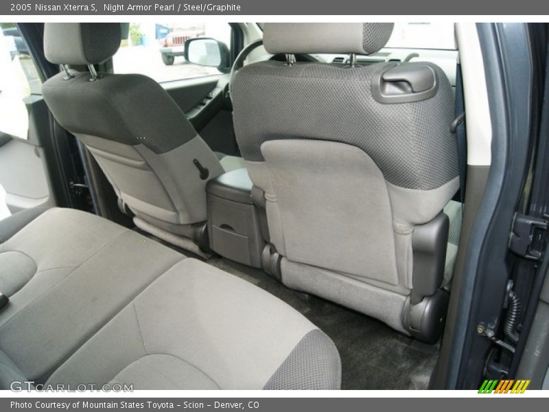 Night Armor Pearl / Steel/Graphite 2005 Nissan Xterra S