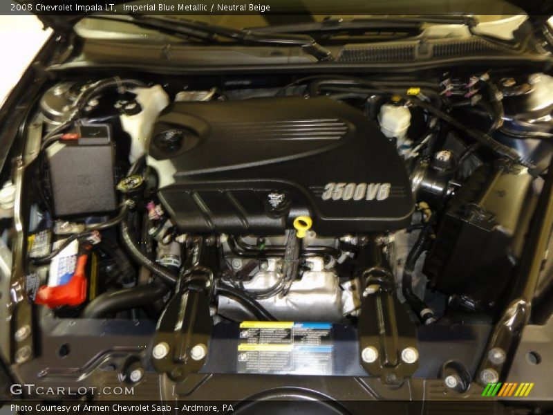 Imperial Blue Metallic / Neutral Beige 2008 Chevrolet Impala LT