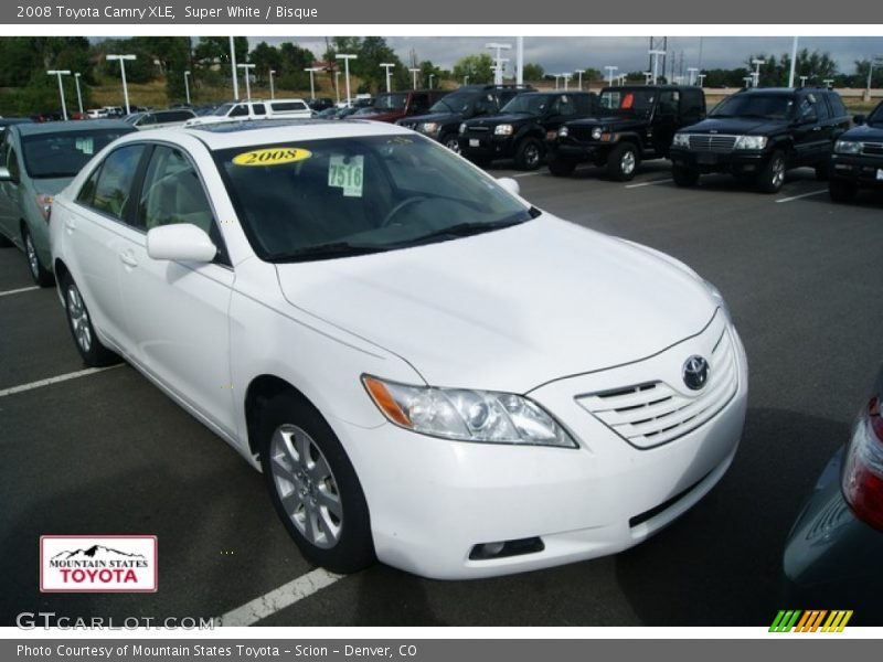 Super White / Bisque 2008 Toyota Camry XLE