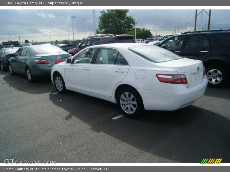 Super White / Bisque 2008 Toyota Camry XLE