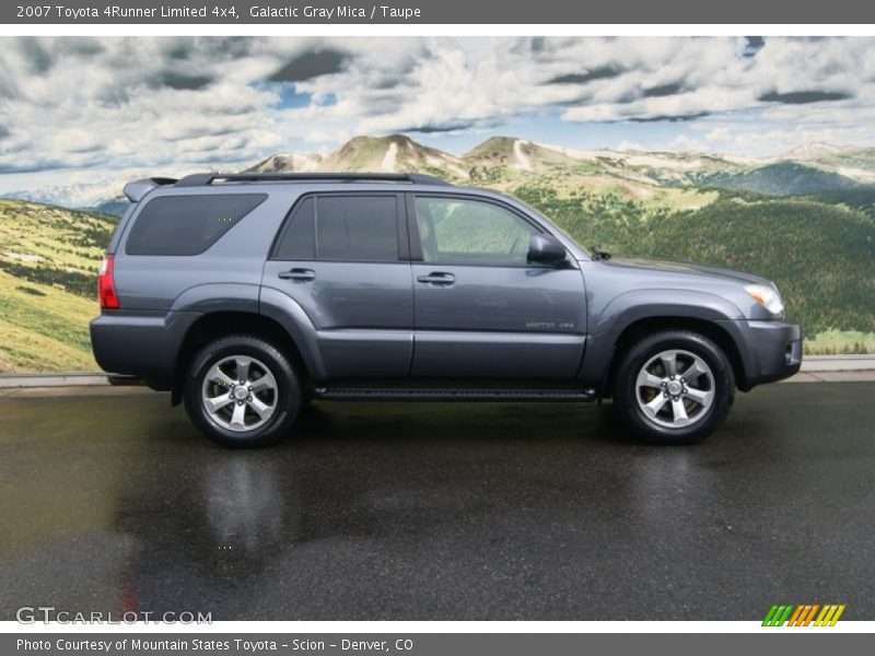 Galactic Gray Mica / Taupe 2007 Toyota 4Runner Limited 4x4