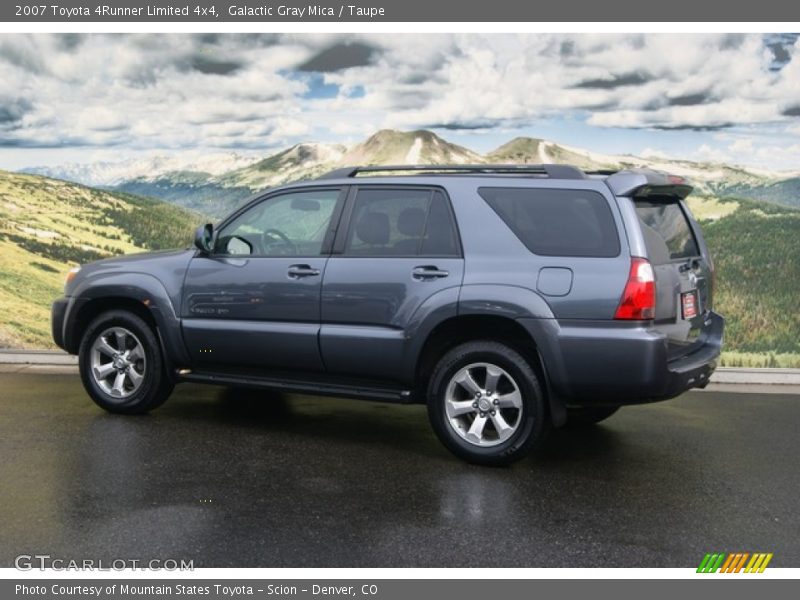 Galactic Gray Mica / Taupe 2007 Toyota 4Runner Limited 4x4