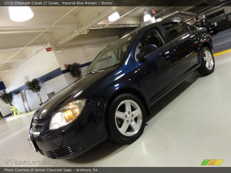 Imperial Blue Metallic / Ebony 2010 Chevrolet Cobalt LT Sedan