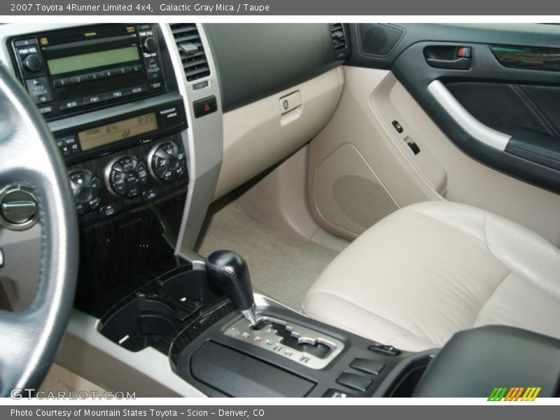 Galactic Gray Mica / Taupe 2007 Toyota 4Runner Limited 4x4