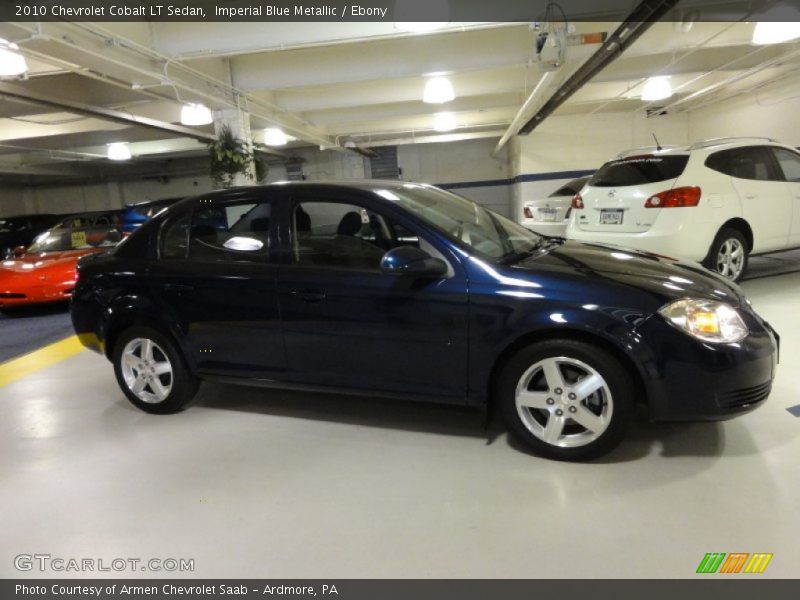 Imperial Blue Metallic / Ebony 2010 Chevrolet Cobalt LT Sedan