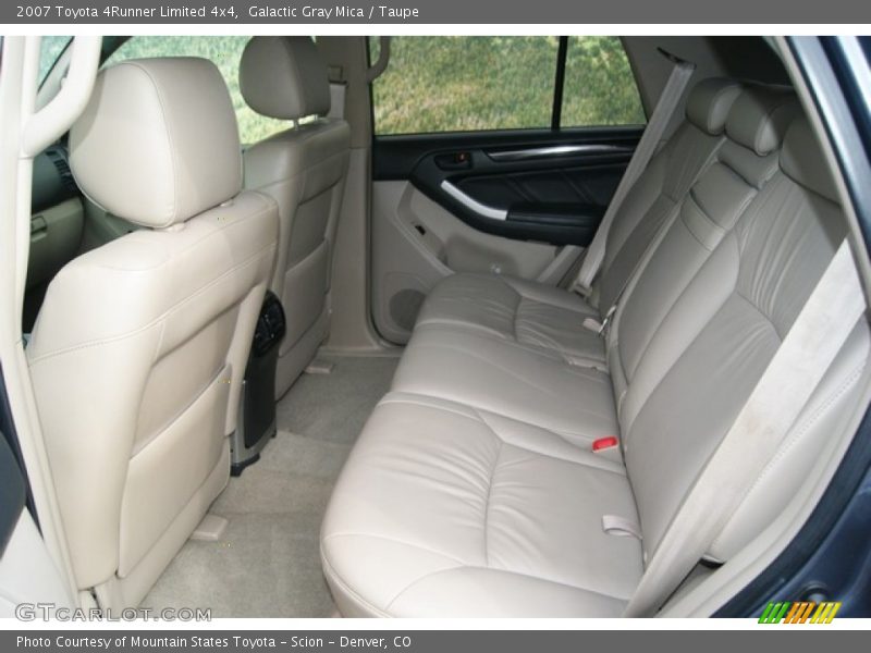 Galactic Gray Mica / Taupe 2007 Toyota 4Runner Limited 4x4