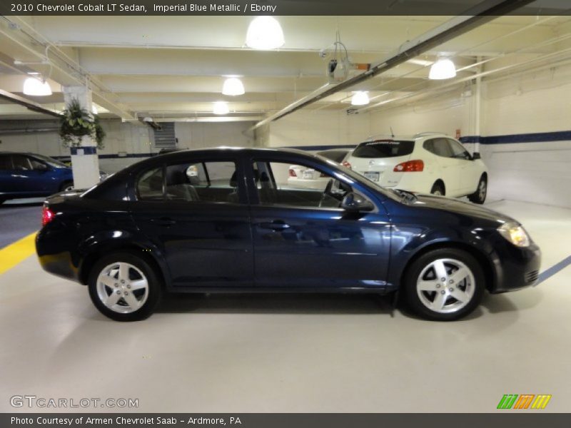 Imperial Blue Metallic / Ebony 2010 Chevrolet Cobalt LT Sedan