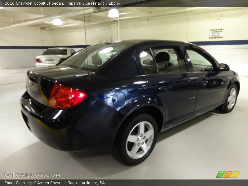 Imperial Blue Metallic / Ebony 2010 Chevrolet Cobalt LT Sedan