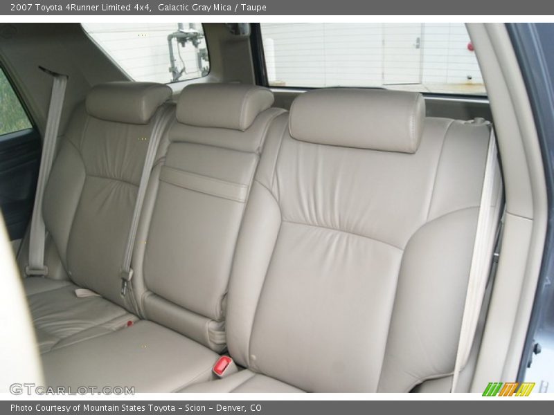 Galactic Gray Mica / Taupe 2007 Toyota 4Runner Limited 4x4