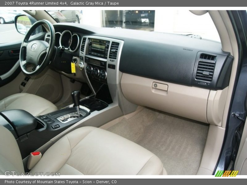 Galactic Gray Mica / Taupe 2007 Toyota 4Runner Limited 4x4