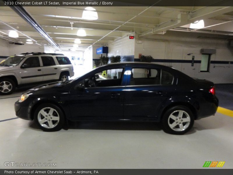 Imperial Blue Metallic / Ebony 2010 Chevrolet Cobalt LT Sedan
