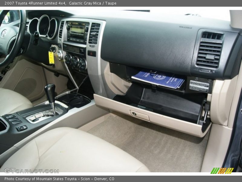 Galactic Gray Mica / Taupe 2007 Toyota 4Runner Limited 4x4