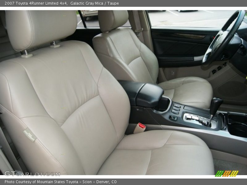 Galactic Gray Mica / Taupe 2007 Toyota 4Runner Limited 4x4