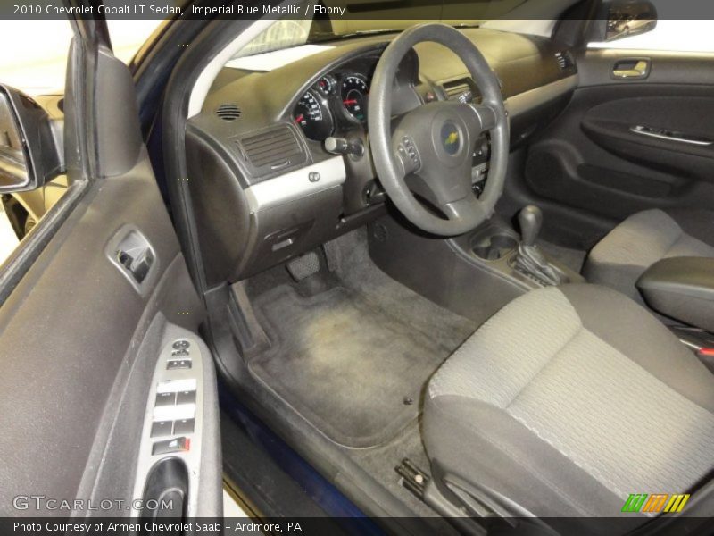 Imperial Blue Metallic / Ebony 2010 Chevrolet Cobalt LT Sedan
