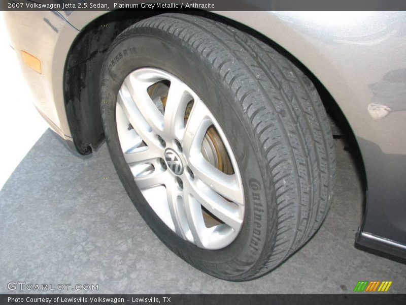 Platinum Grey Metallic / Anthracite 2007 Volkswagen Jetta 2.5 Sedan