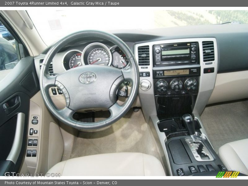 Galactic Gray Mica / Taupe 2007 Toyota 4Runner Limited 4x4