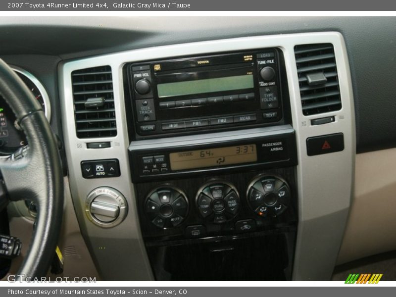 Galactic Gray Mica / Taupe 2007 Toyota 4Runner Limited 4x4