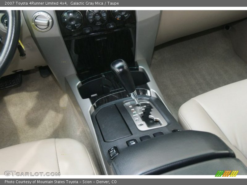 Galactic Gray Mica / Taupe 2007 Toyota 4Runner Limited 4x4