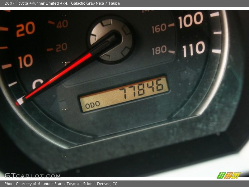 Galactic Gray Mica / Taupe 2007 Toyota 4Runner Limited 4x4