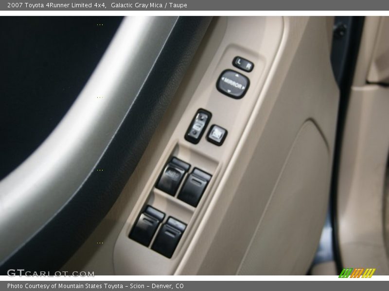 Galactic Gray Mica / Taupe 2007 Toyota 4Runner Limited 4x4