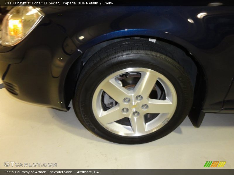 Imperial Blue Metallic / Ebony 2010 Chevrolet Cobalt LT Sedan