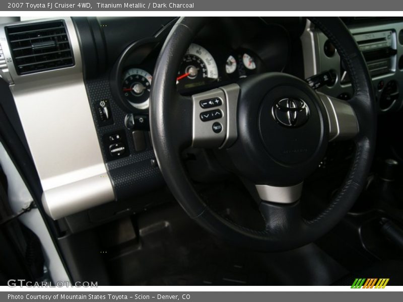 Titanium Metallic / Dark Charcoal 2007 Toyota FJ Cruiser 4WD