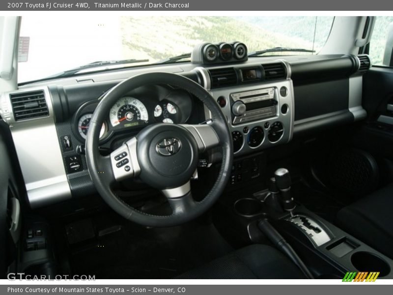 Titanium Metallic / Dark Charcoal 2007 Toyota FJ Cruiser 4WD