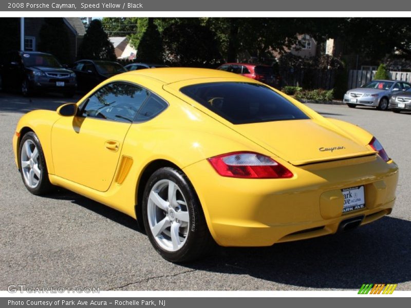  2008 Cayman  Speed Yellow
